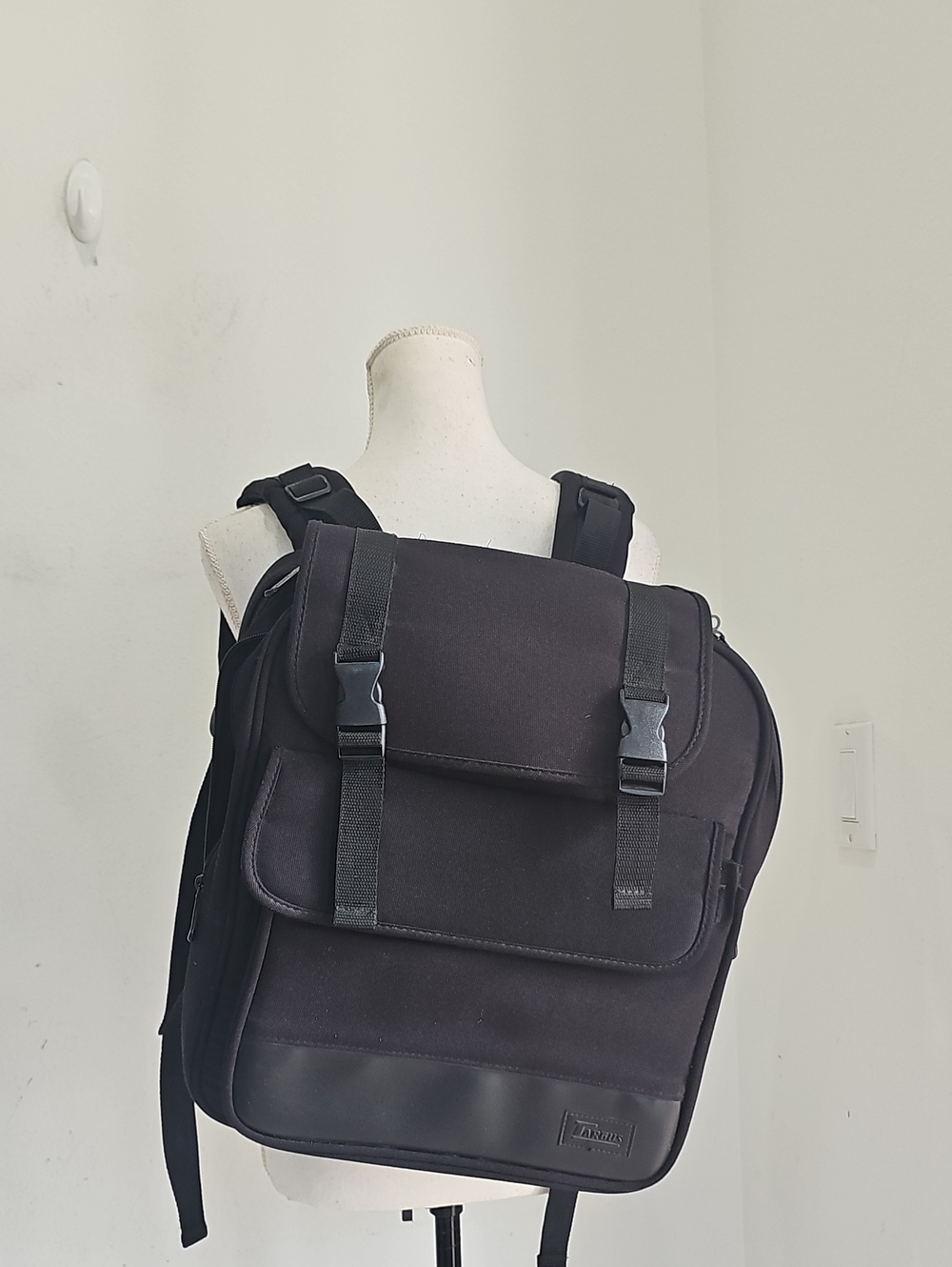 Targus CCB1 Black 15" Padded Notebook Laptop Business College Book Bag Backpack